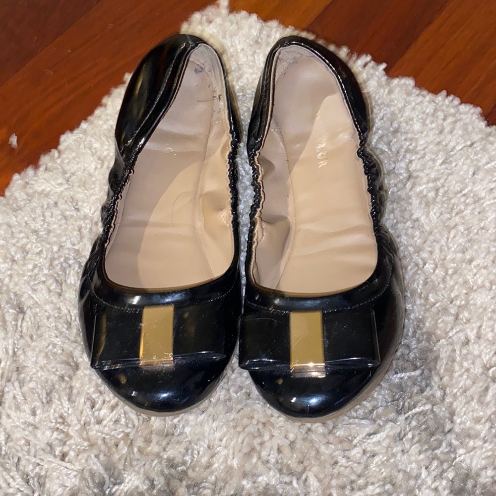 Ann Taylor patent leather flats